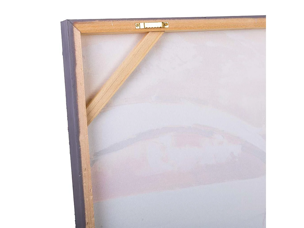 Cuadro con relieve pintado a mano 60x80x3