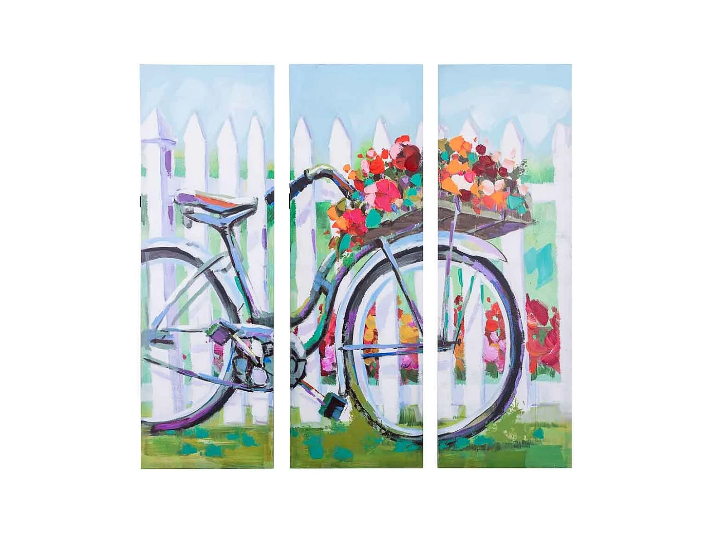 Handgemaltes GemÃ¤lde 30x90x3h cm