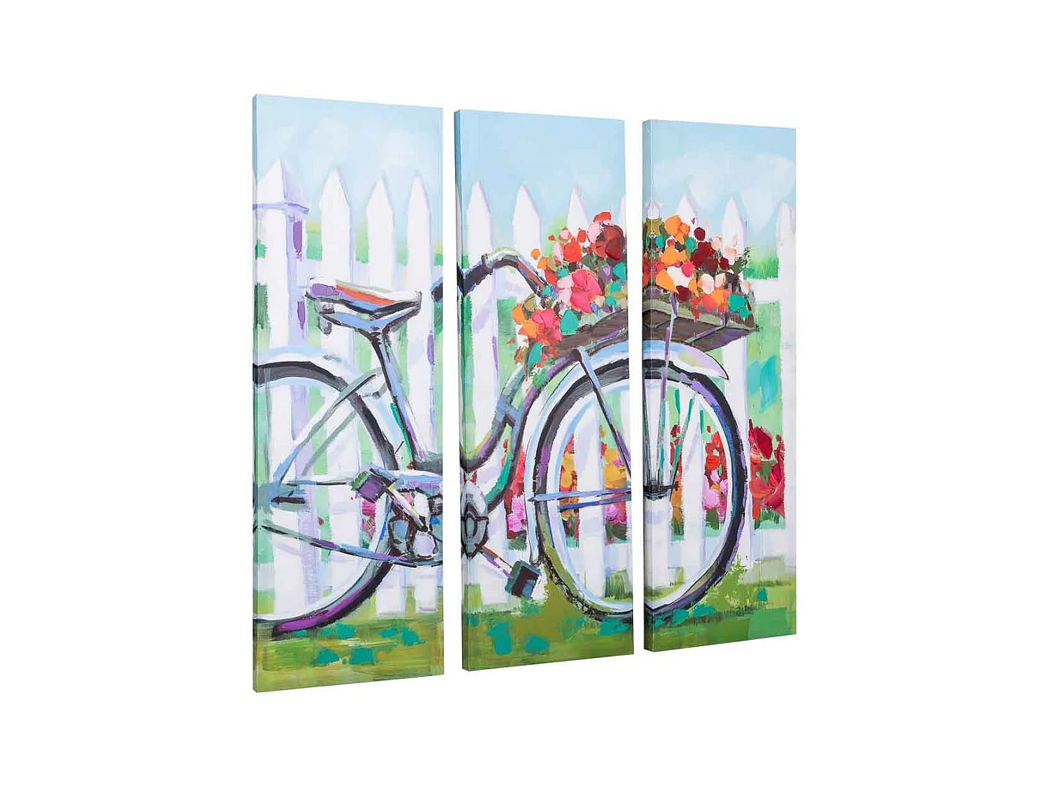 Handgemaltes GemÃ¤lde 30x90x3h cm