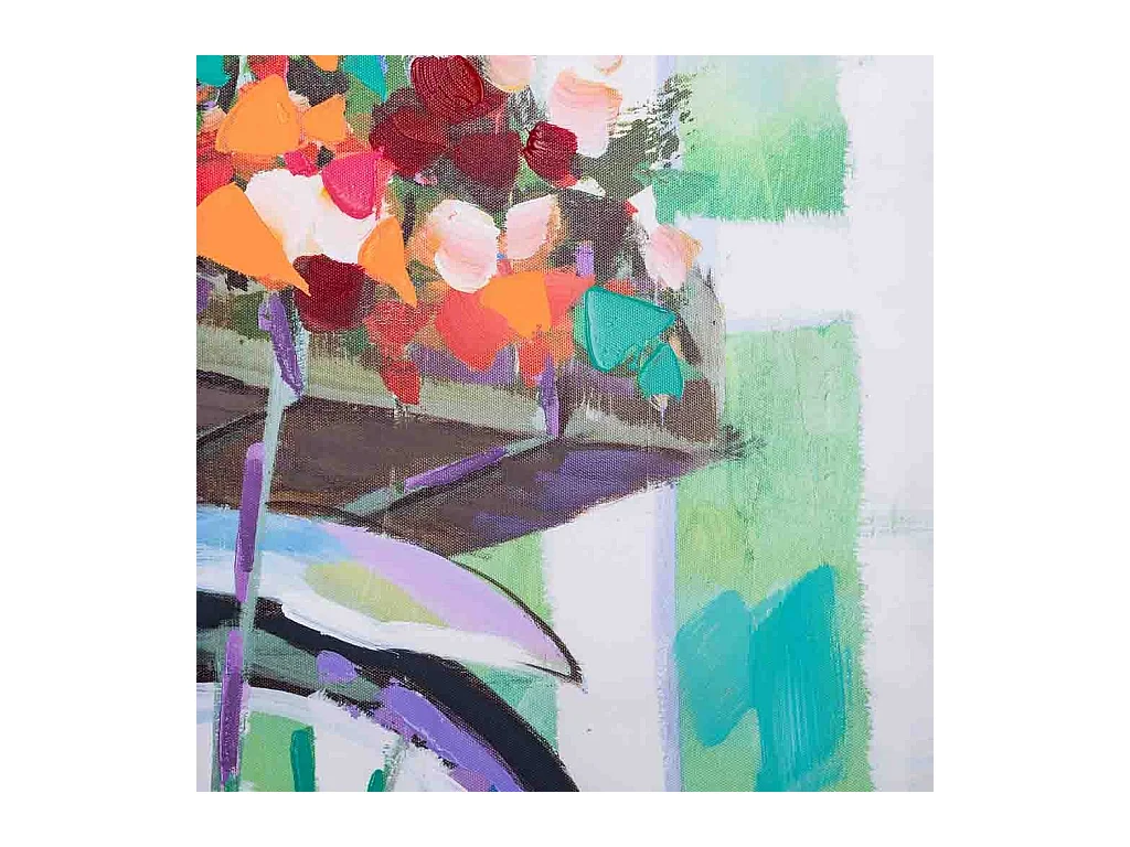 Handgemaltes GemÃ¤lde 30x90x3h cm