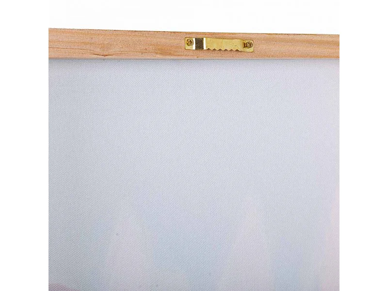 Tableau peint à la main 30x90x3h