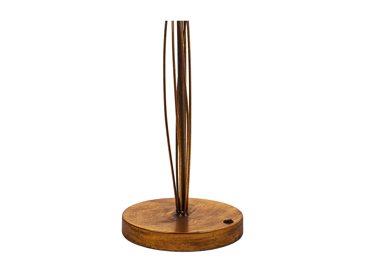 Goldene Metalltischlampe 61x53x82h cm