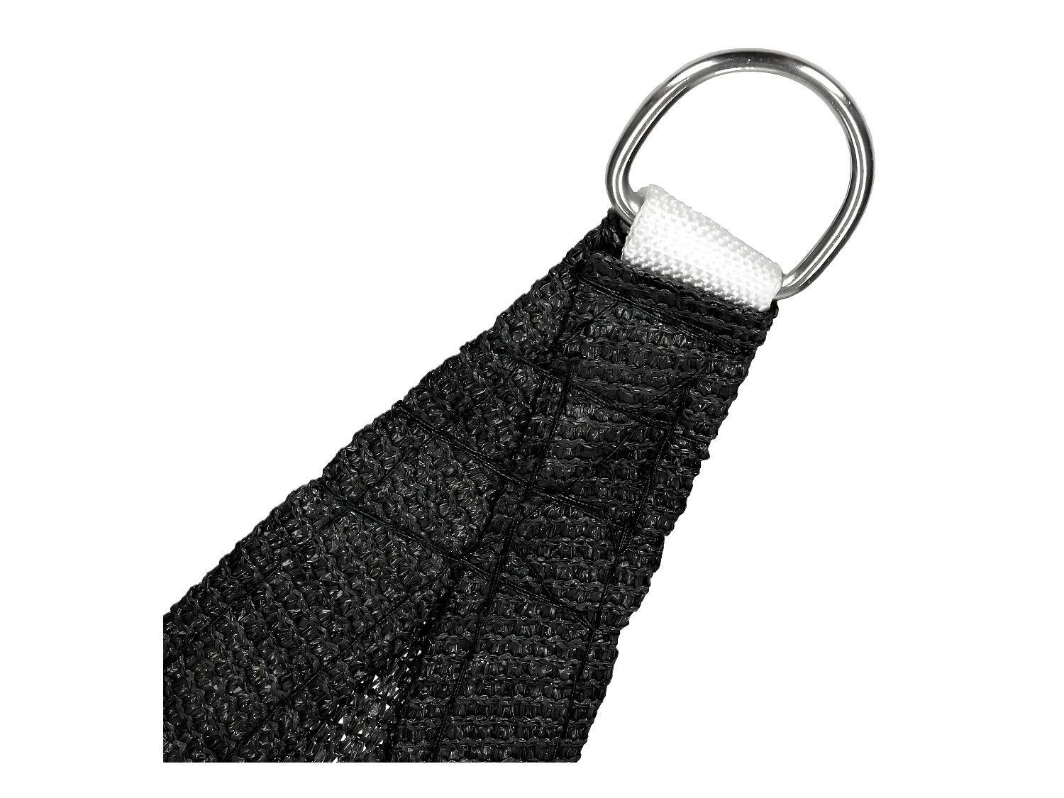 Voile d'ombrage protection solaire toile tendue carré 3,6x3,6 m ECD Germany