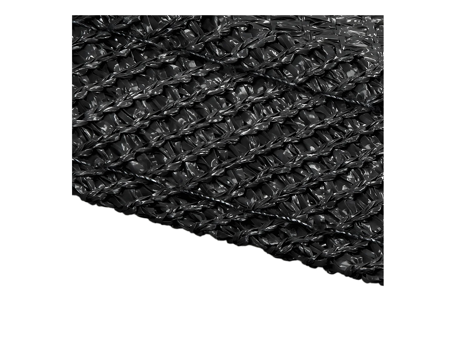 Voile d'ombrage protection solaire toile tendue carré 3,6x3,6 m ECD Germany