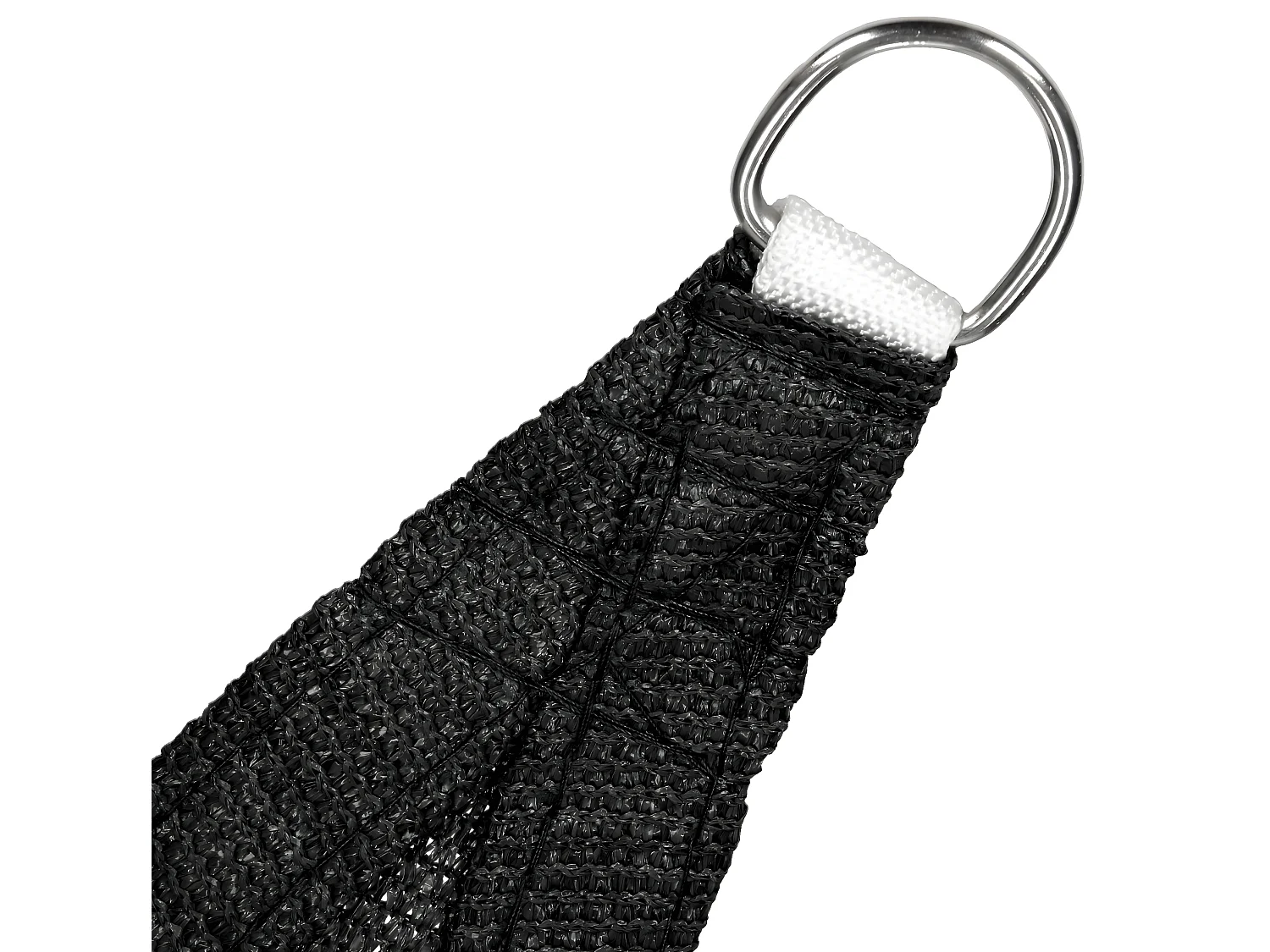 Voile d'ombrage protection solaire toile tendue carré 3,6x3,6 m ECD Germany