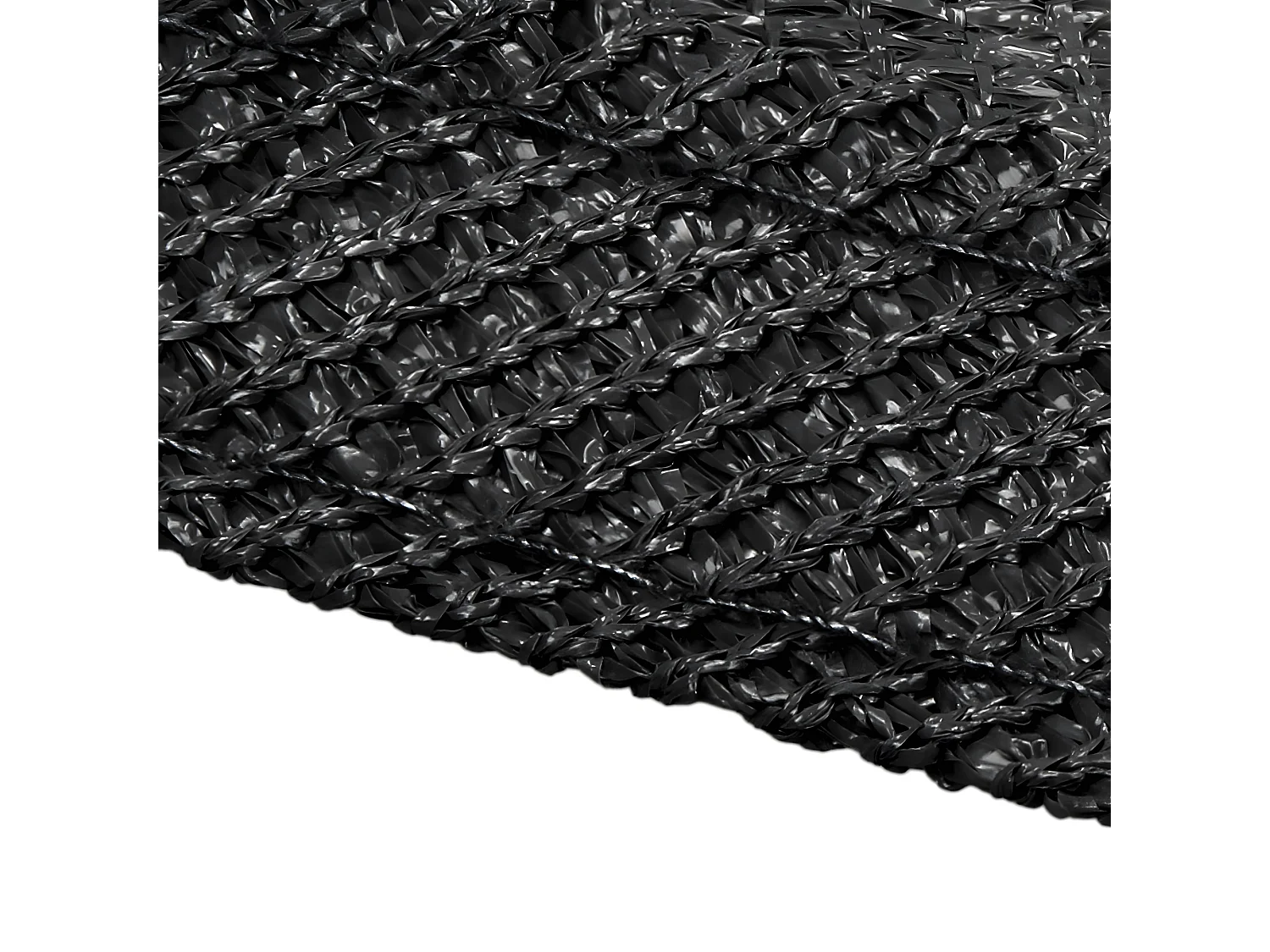 Voile d'ombrage protection solaire toile tendue carré 3,6x3,6 m ECD Germany