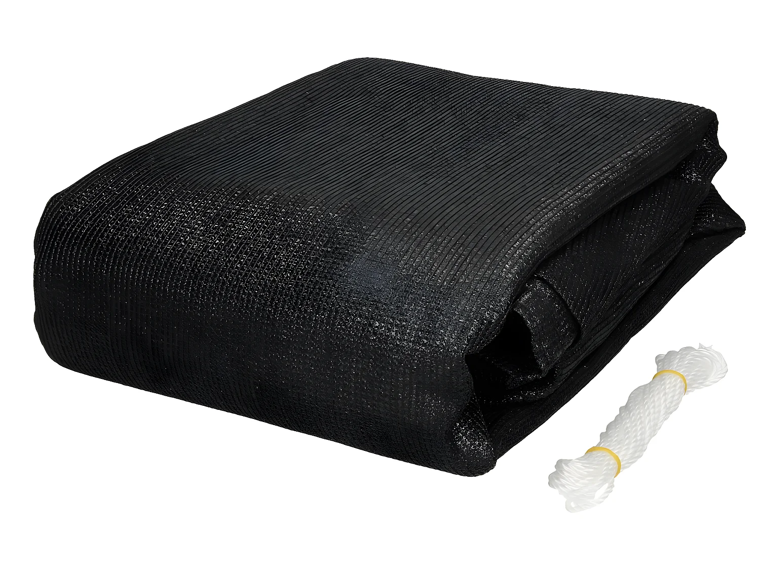 Telo ombreggiante solare protezione UV traigolare 3,6 m antracite ECD Germany