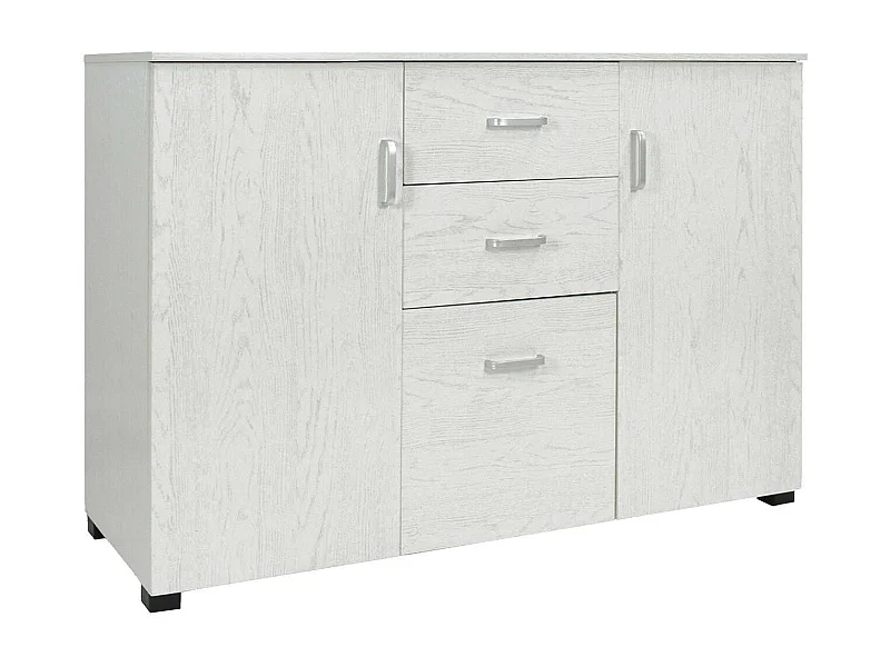 Dmora - Credenza Apocalypse, 120x40h83 cm, Grigio