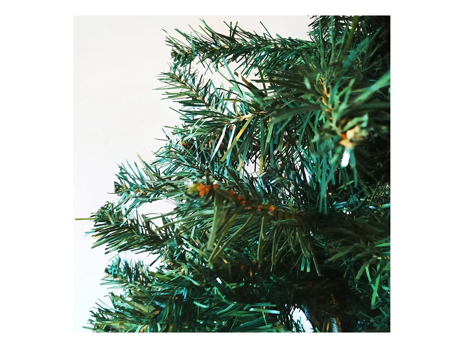 Sapin de Noël 150 cm Evergreen, Pin artificiel, Arbre à effet réel, Sapin de Noël, 86x86 h150 cm, Vert