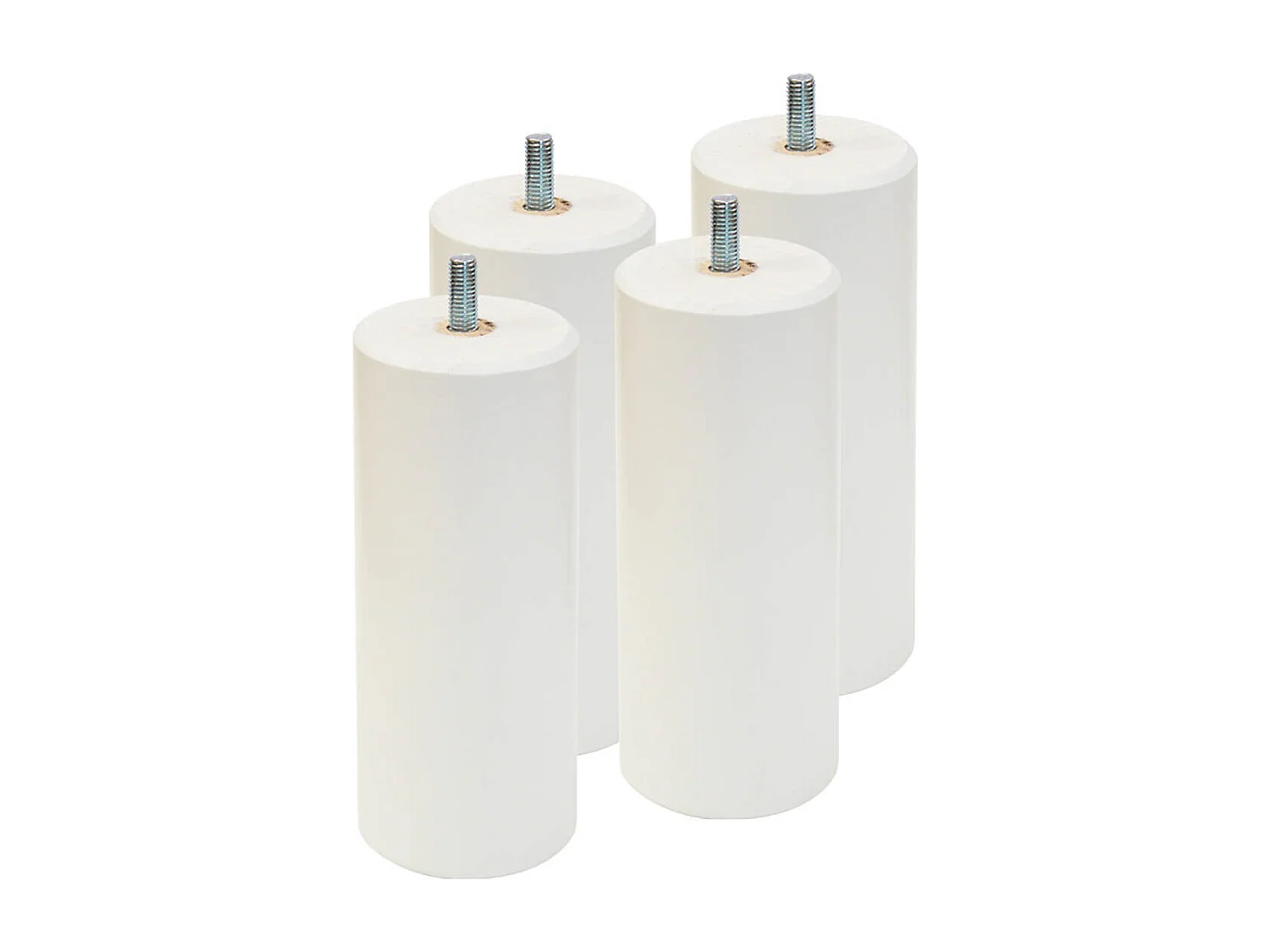 JAVA - Pack Matelas 140x190 + Sommier Tapissier Démontable 2x20 Lattes Lin + Pieds Blancs 15cm