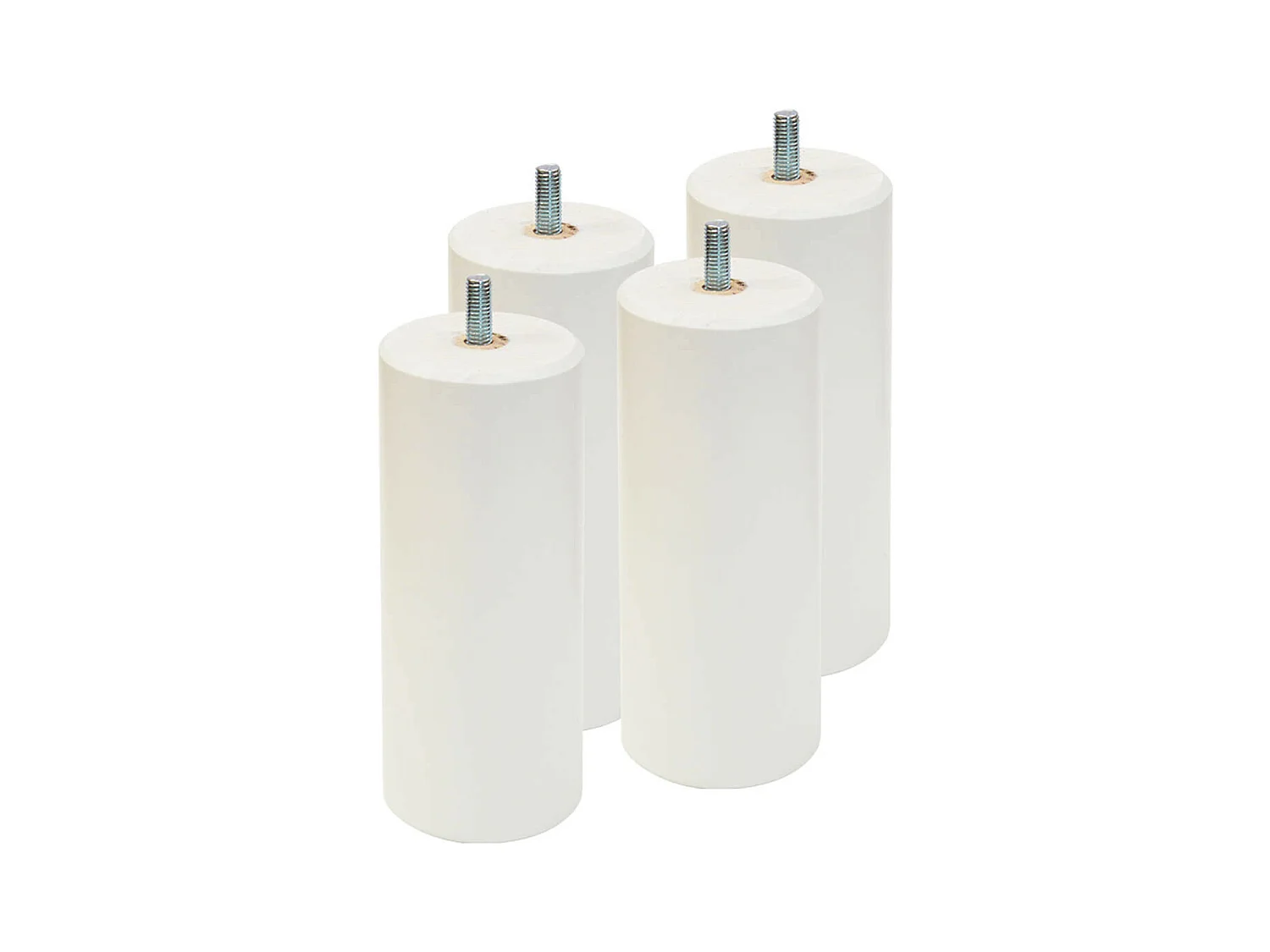 TAHITI - Pack Matelas 160x200 + Sommier Tapissier Démontable 2x20 Lattes Anthracites + Pieds Blancs 15cm