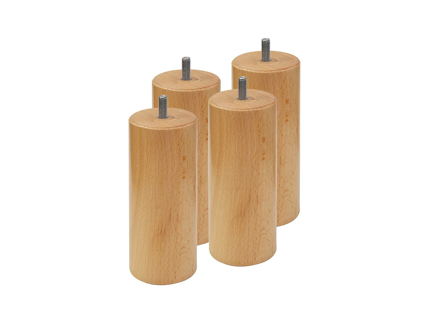 JAVA - Pack Matelas 160x200 + Sommier Tapissier Démontable 2x20 Lattes Lin + Pieds Bois 15cm