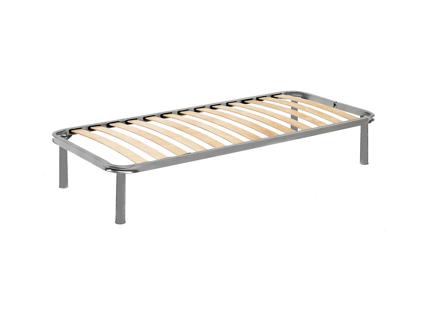 Sommier simple Dgrilli, Sommier à lattes orthopédique, 100% Made in Italy, 80x190h 31 cm