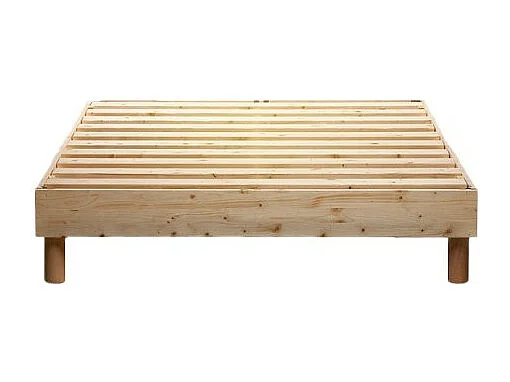 SOMMIER BOIS ÉPICÉA 160x200 NU à recouvrir