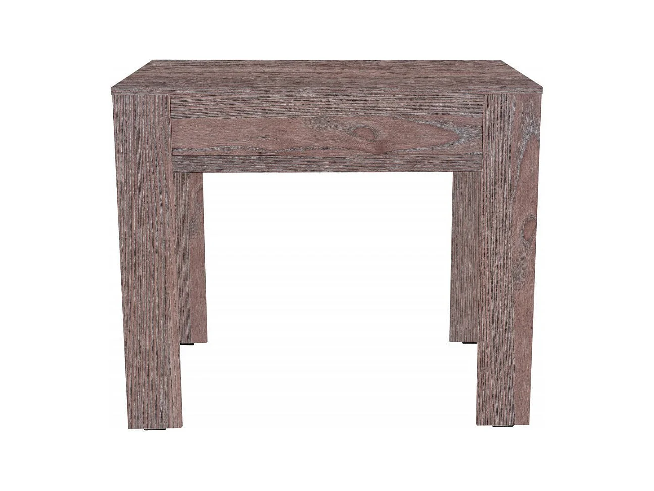 Moderner Esstisch, Ausziehbare Konsole bis zu 10 Sitzplätzen, Maße 90 x 51 x 77 cm (bis zu 237 mit Verlängerungen), Farbe Braun - Eiche