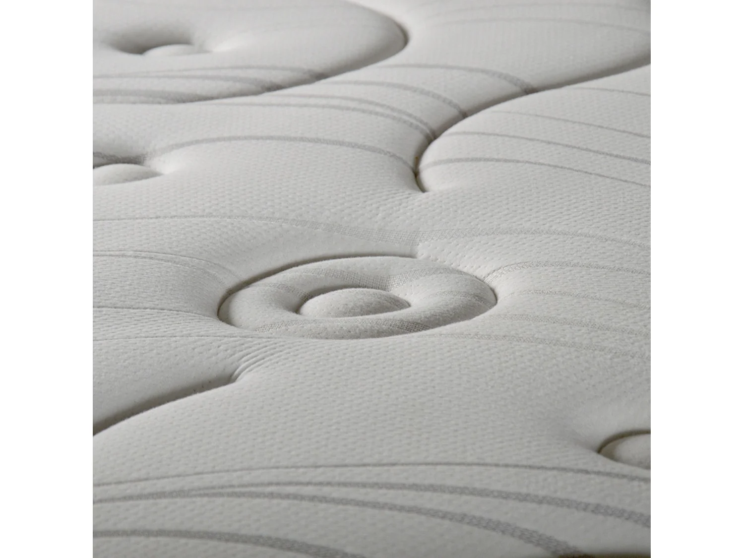 DIVIN - Matelas ressorts ensachés + sommier bois - ferme