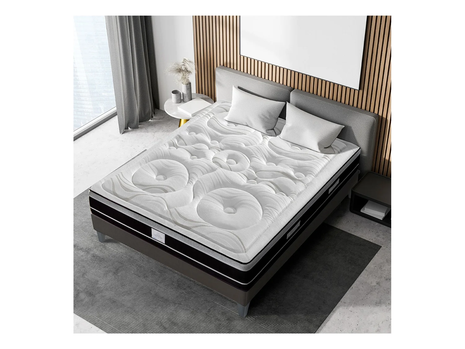 DIVIN - Ressorts ensachés & mémoire de forme soutien ferme