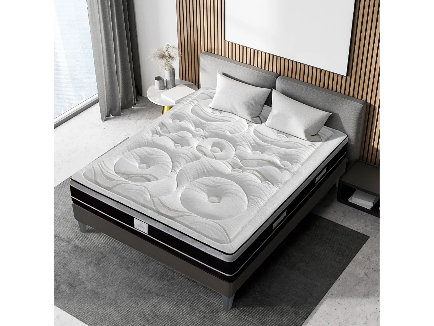 DIVIN - Ressorts ensachés & mémoire de forme soutien ferme