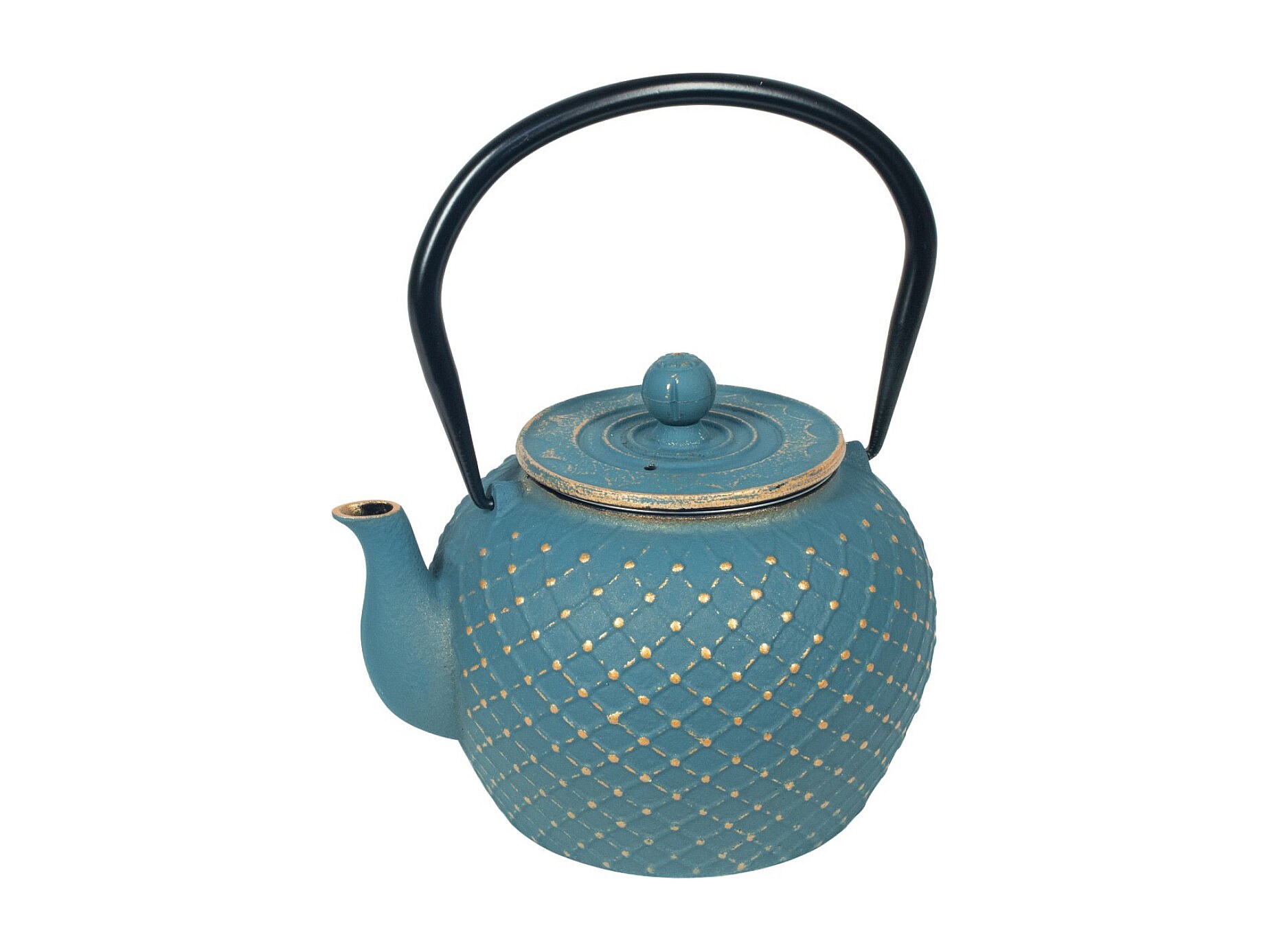 Théière de type japonaise verte en fonte 0.8 litre - Maison