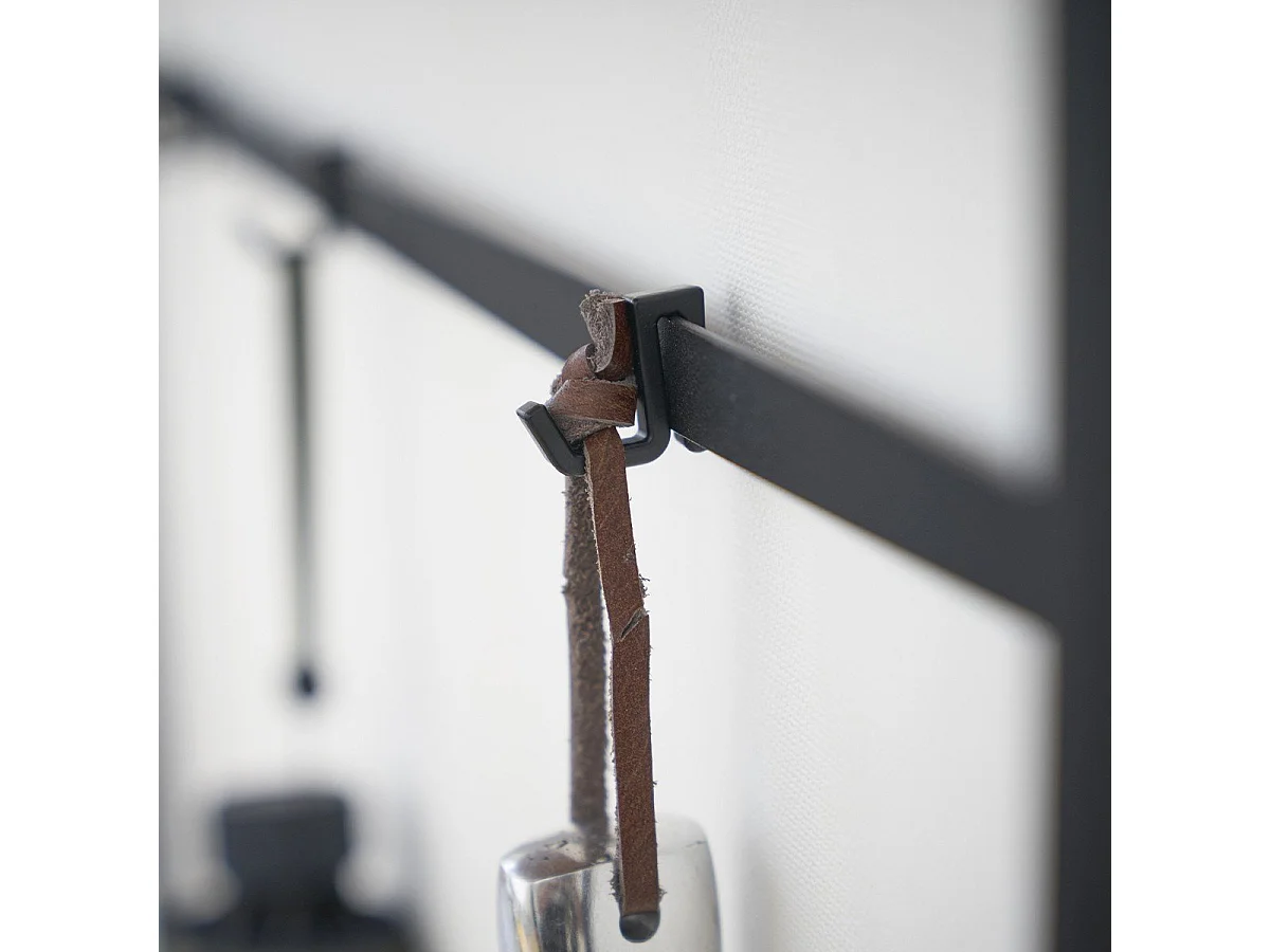 Console d'entrée métal et bois - L60 cm