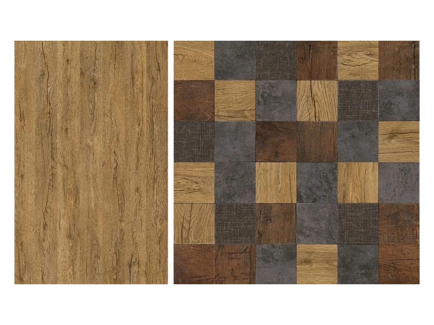 Meuble tv ALEKSANDER 177 x 52 x 45 cm noir et bois