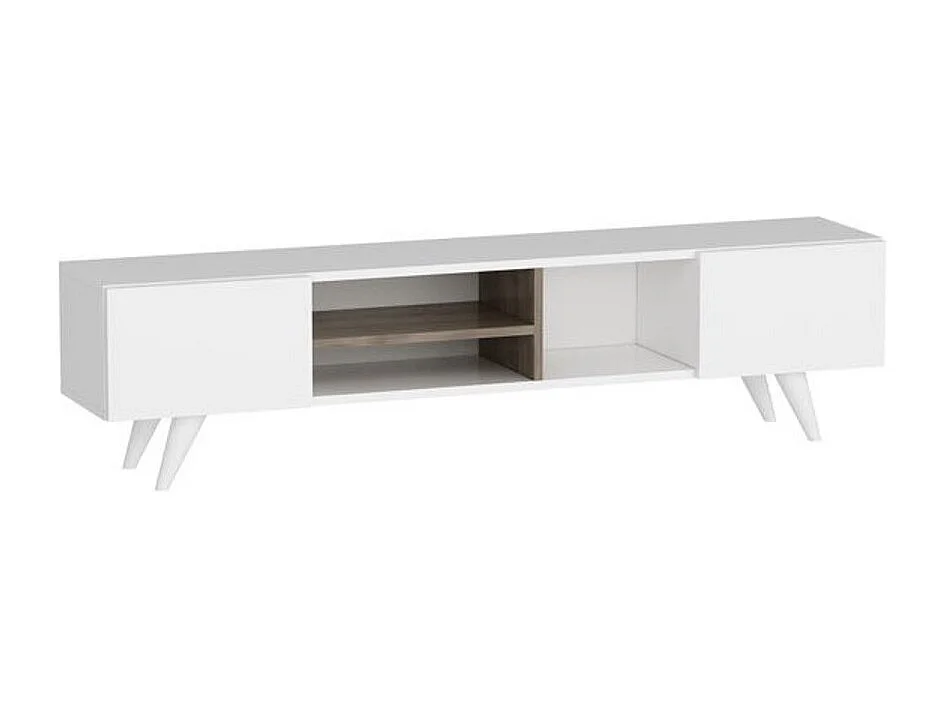 Meuble TV DORE 160 cm blanc