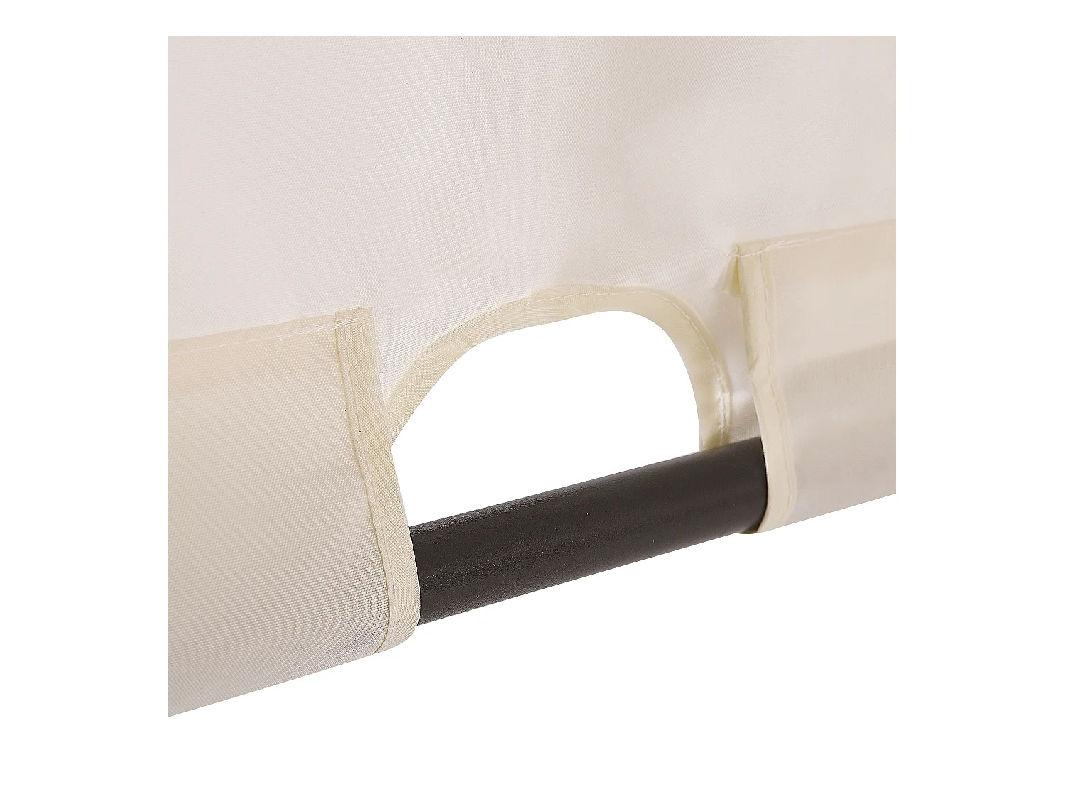 Pergola mit LED-Beleuchtung Stahl beige 310 x 310 cm PARGA