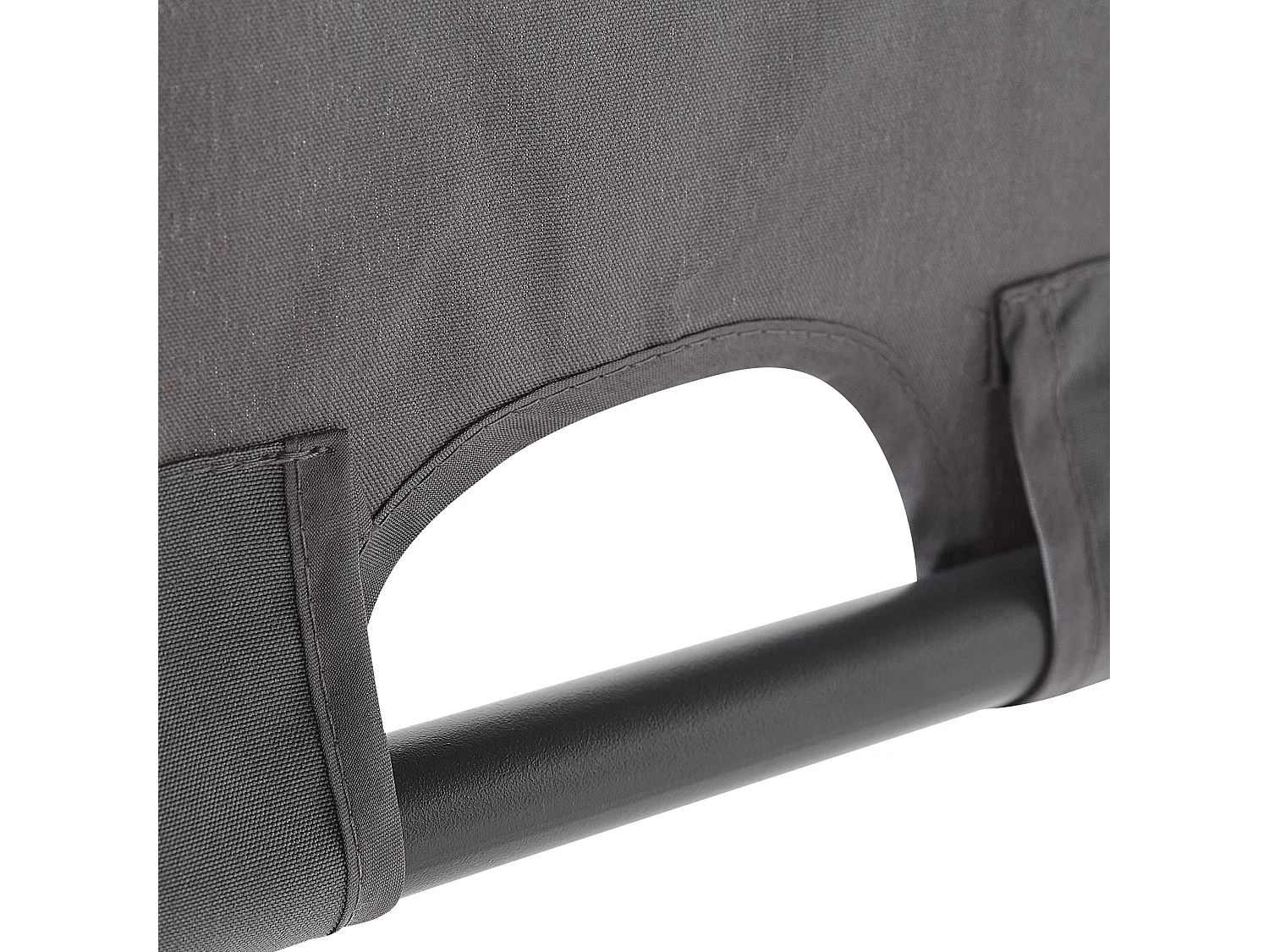 Pawilon ogrodowy LED PARGA Metal 310 cm 310 cm Ciemnoszary