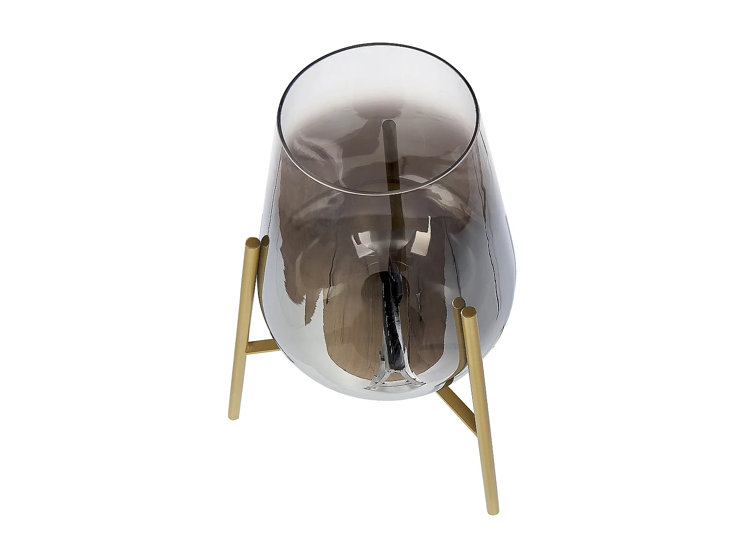 Lampada da tavolo MENA Metallo Oro