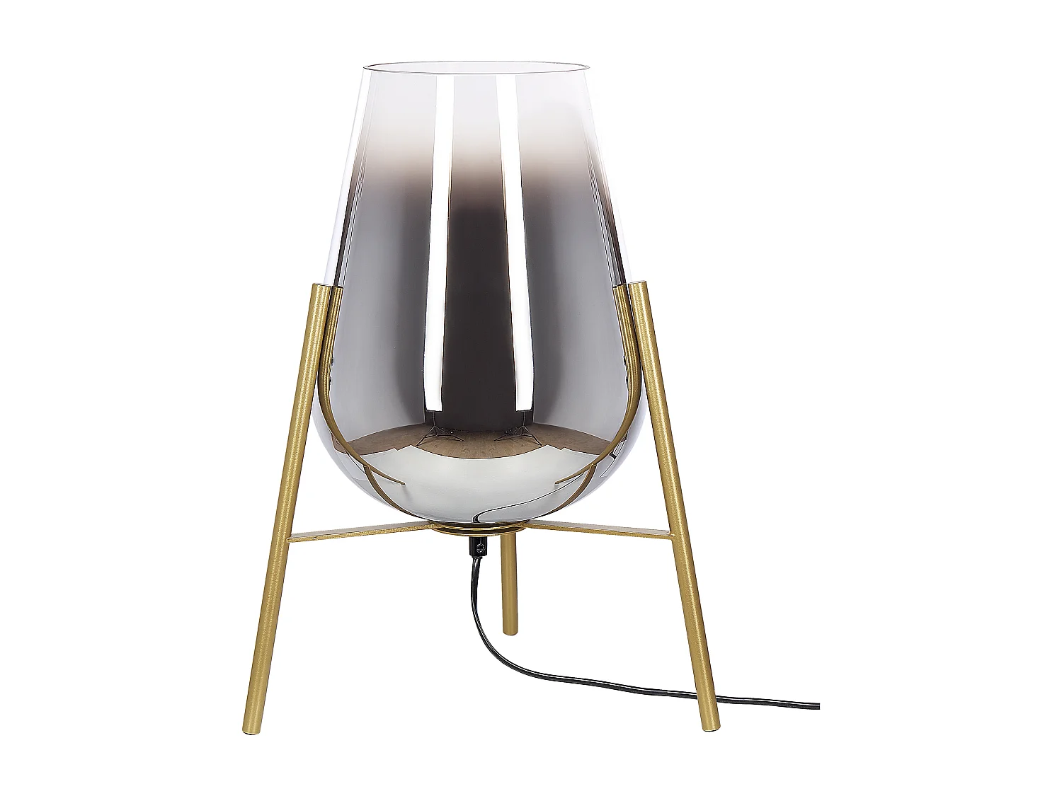 Lampada da tavolo MENA Metallo Oro