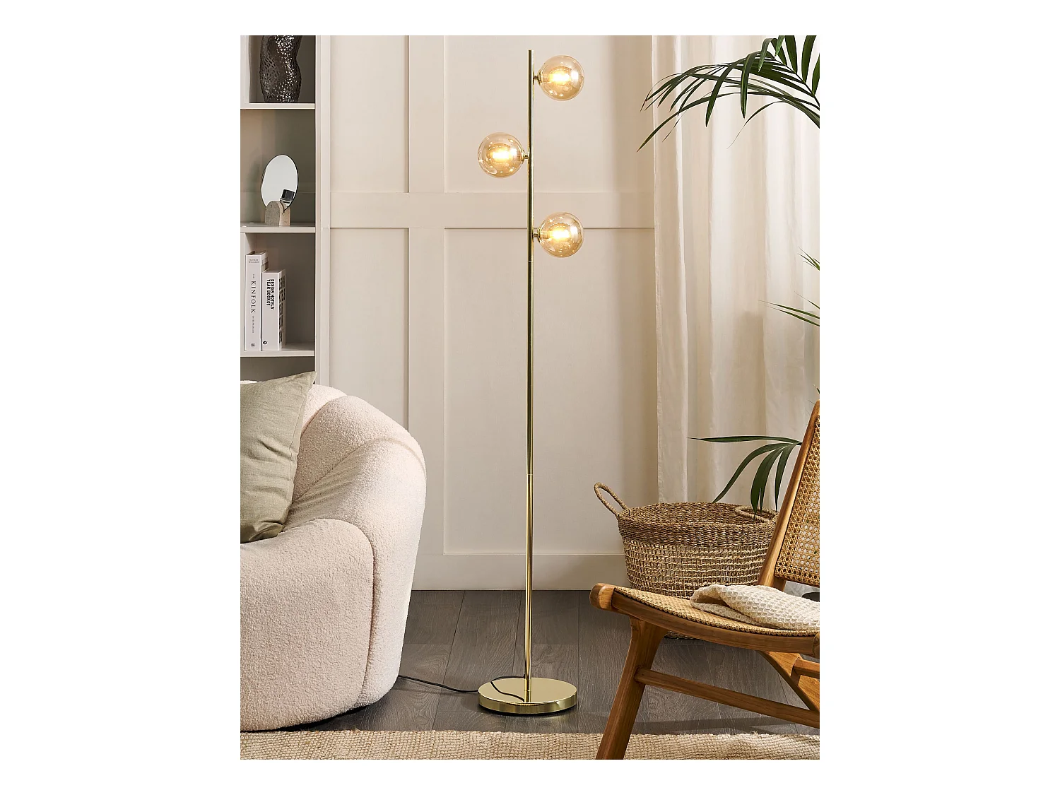 Staande lamp RAMIS Metaal Goud