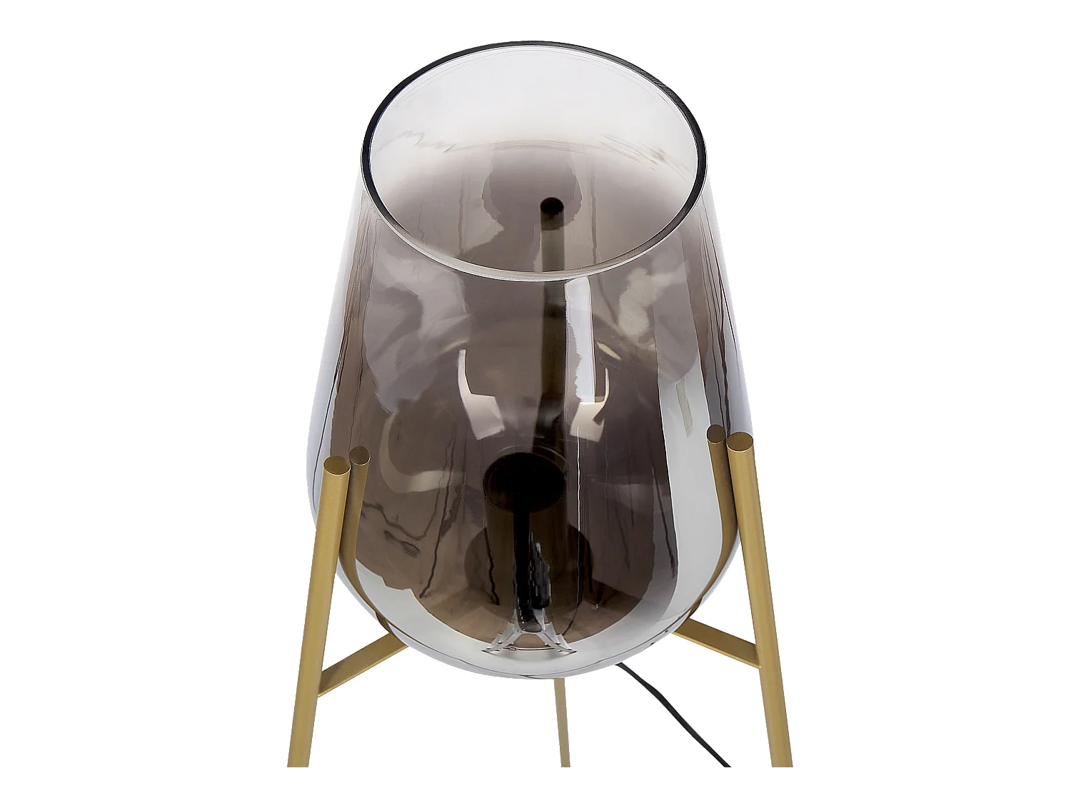 Lampada da pavimento MENA Metallo Oro