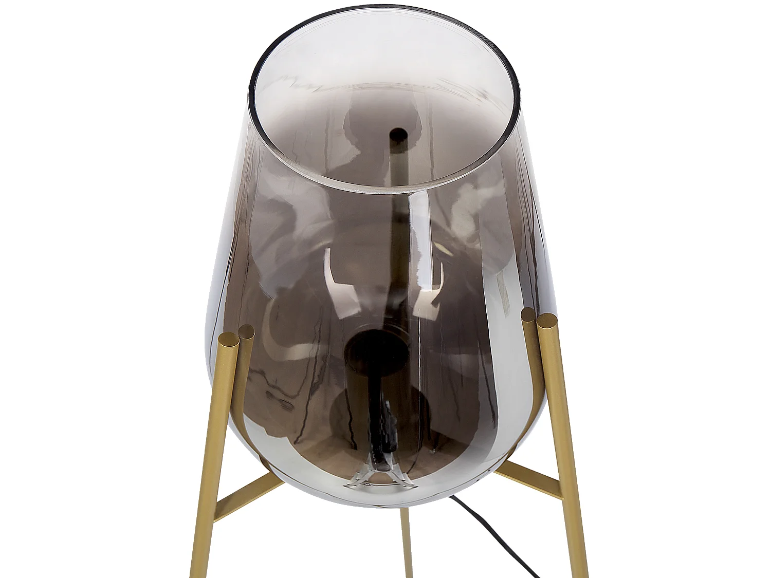 Lampadaire MENA Métal Doré