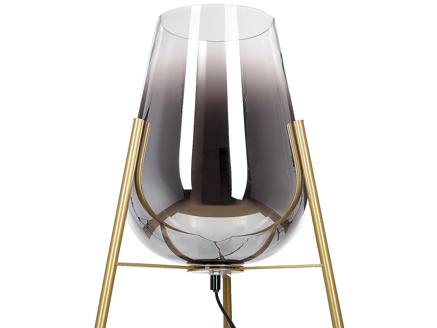 Lampadaire MENA Métal Doré