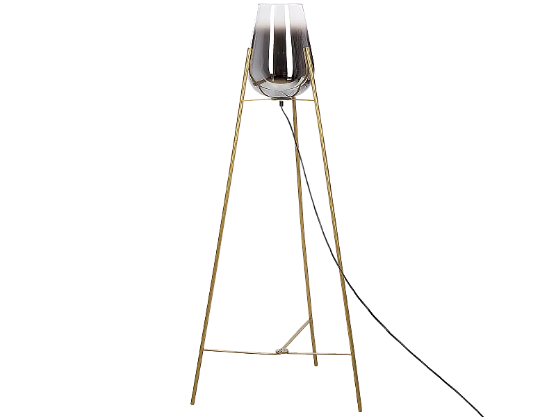 Lampada da pavimento MENA Metallo Oro