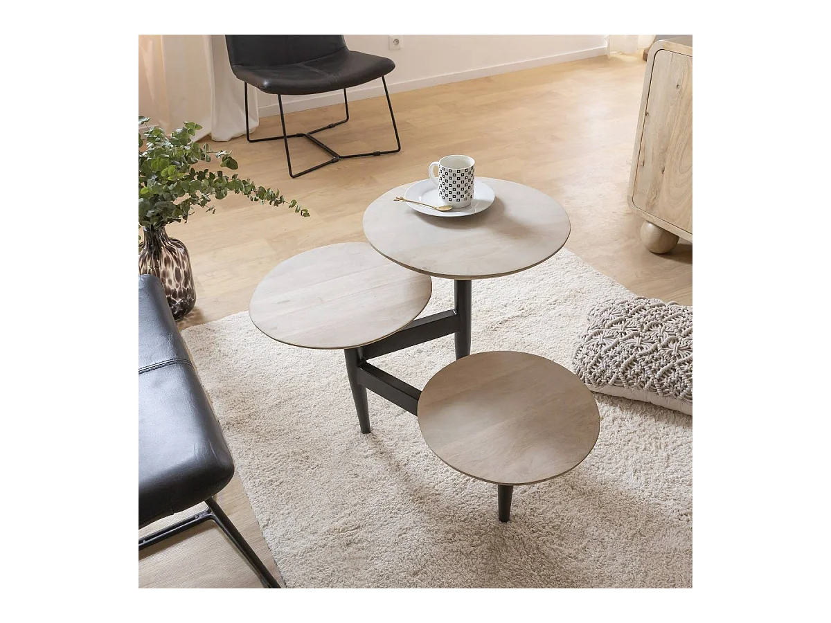 Table basse en bois de manguier Dounia