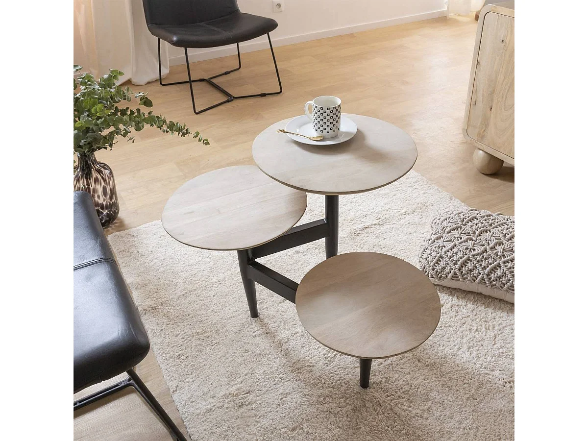 Table basse en bois de manguier Dounia