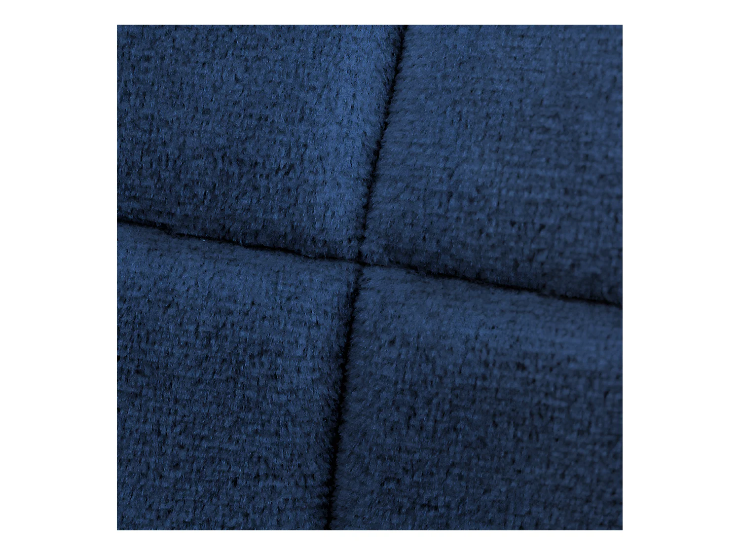 Juego de 2 Sillas de Comedor de Terciopelo Azul Oscuro Diseño Retro ML-DESIGN