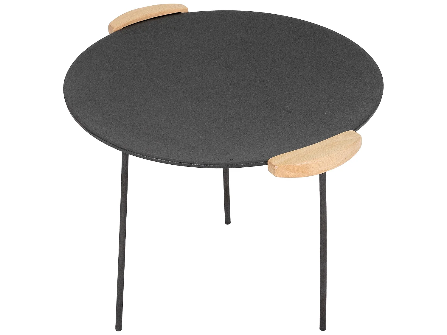 Plaque de grill en fonte BBQ 6 pieds Ø44 cm ECD Germany