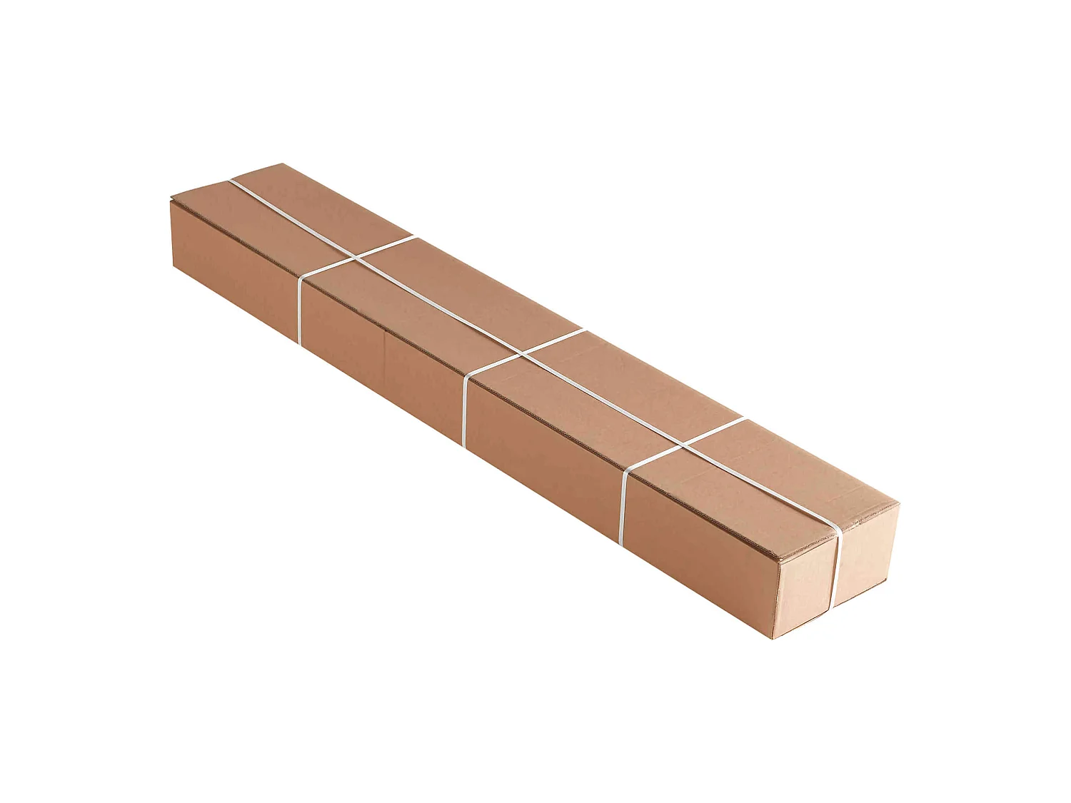 Sommier en kit déco bleu jean à lattes Merinos 90x200