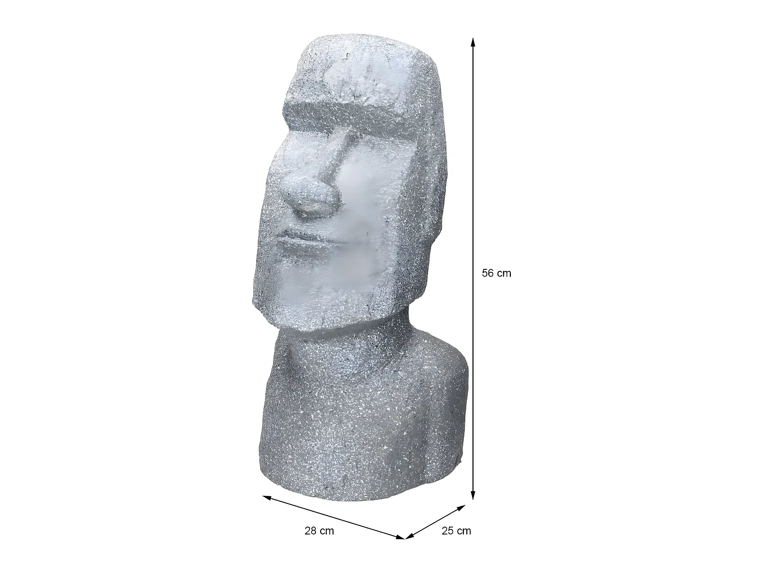 Estatua Isla de Pascua Moai Rapa Nui cabeza escultura ECD Germany
