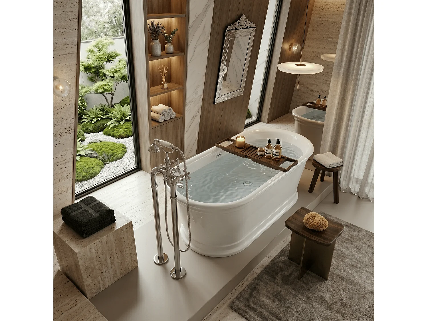 Bañera exenta VERONA  170 cm