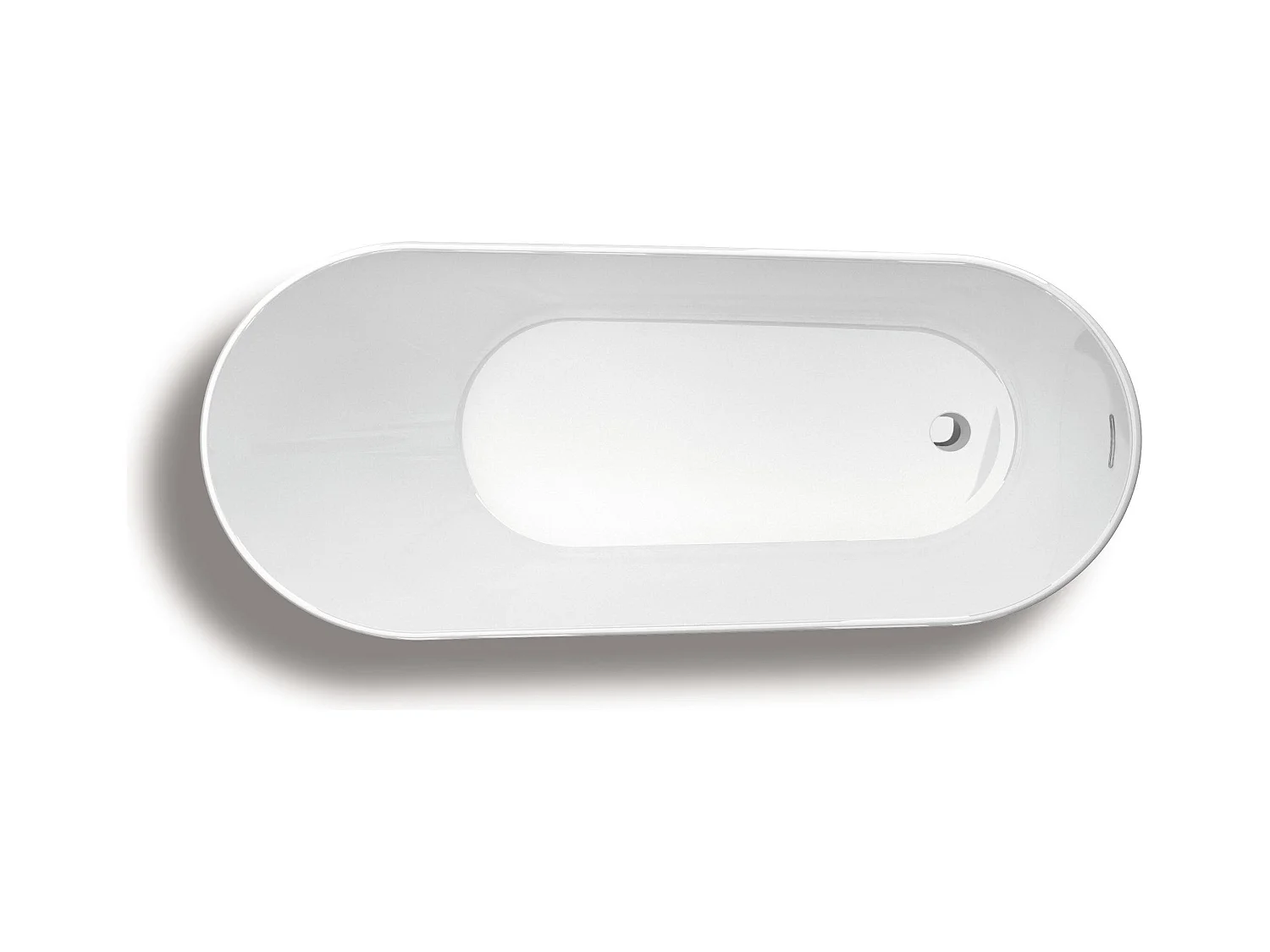 Bañera exenta acrílico DALIA BLANCA | SANYCCES  180 cm