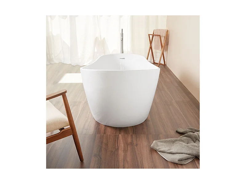 Bañera exenta acrílico DALIA BLANCA | SANYCCES  180 cm