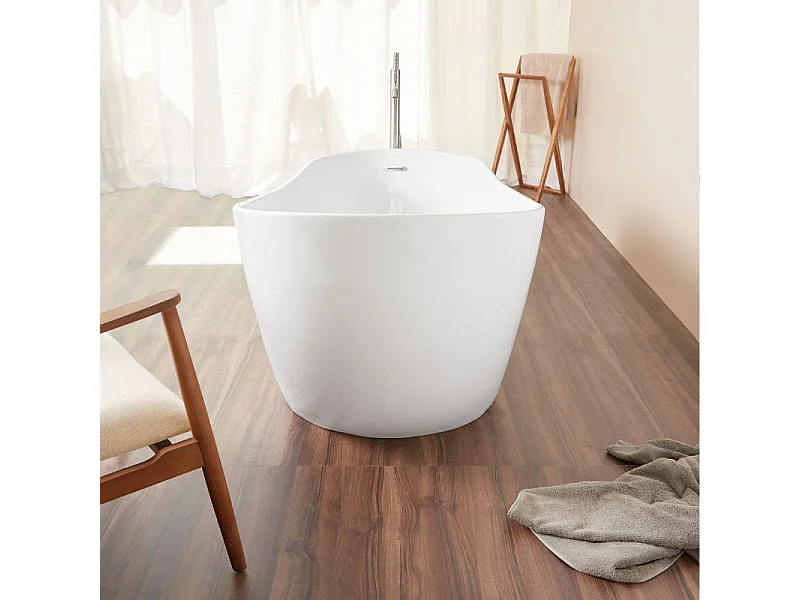 Bañera exenta acrílico DALIA BLANCA | SANYCCES  180 cm