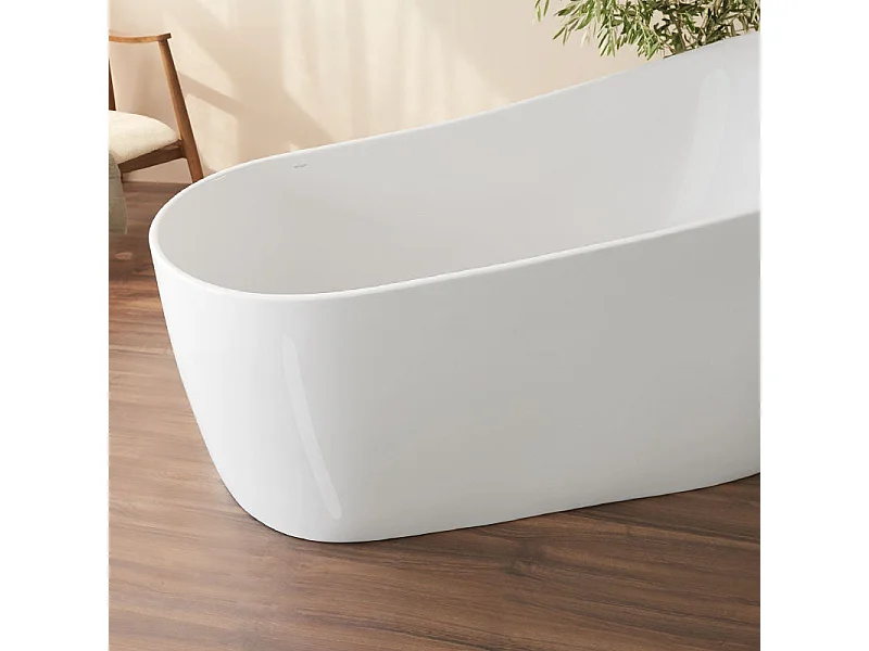 Bañera exenta acrílico DALIA BLANCA | SANYCCES  180 cm