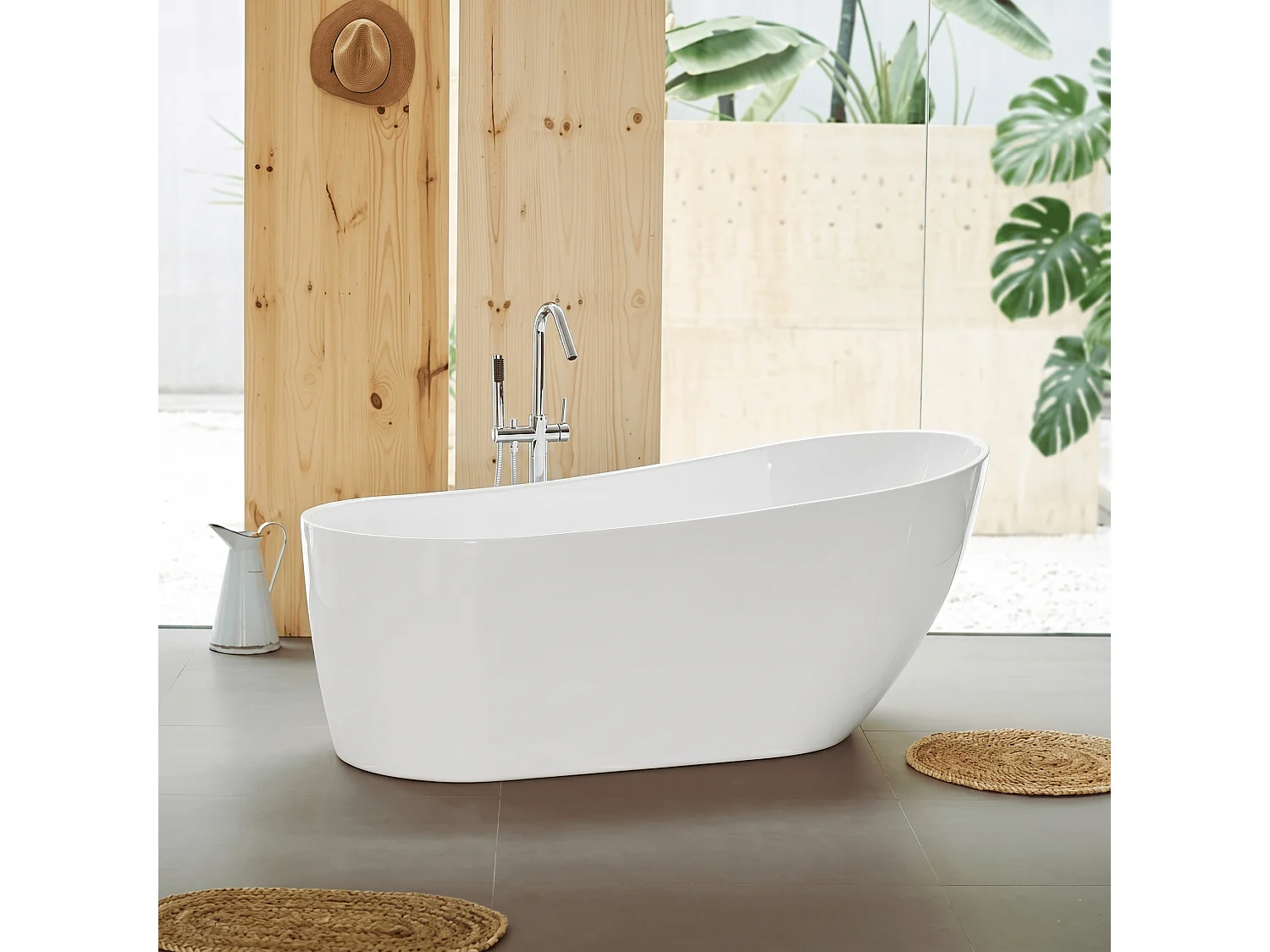 Freistehende Badewanne DALIA SANYCCES 180 cm