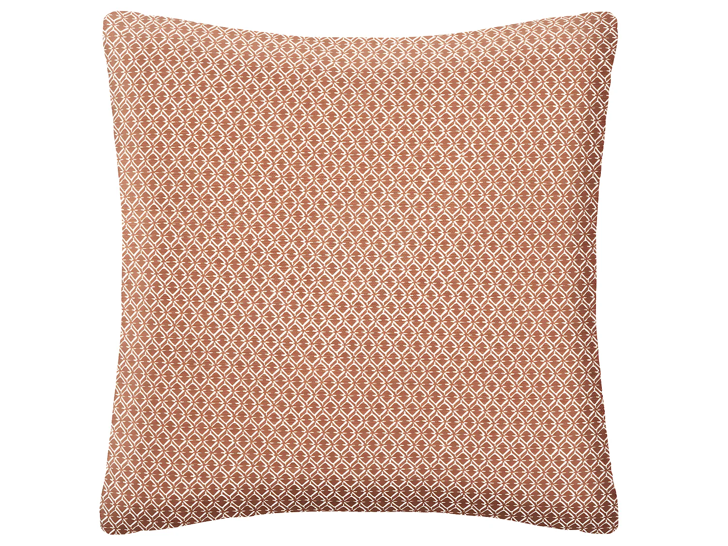 Coussin décoratif déhoussable en Coton Terracotta Otto 38 x 38 cm