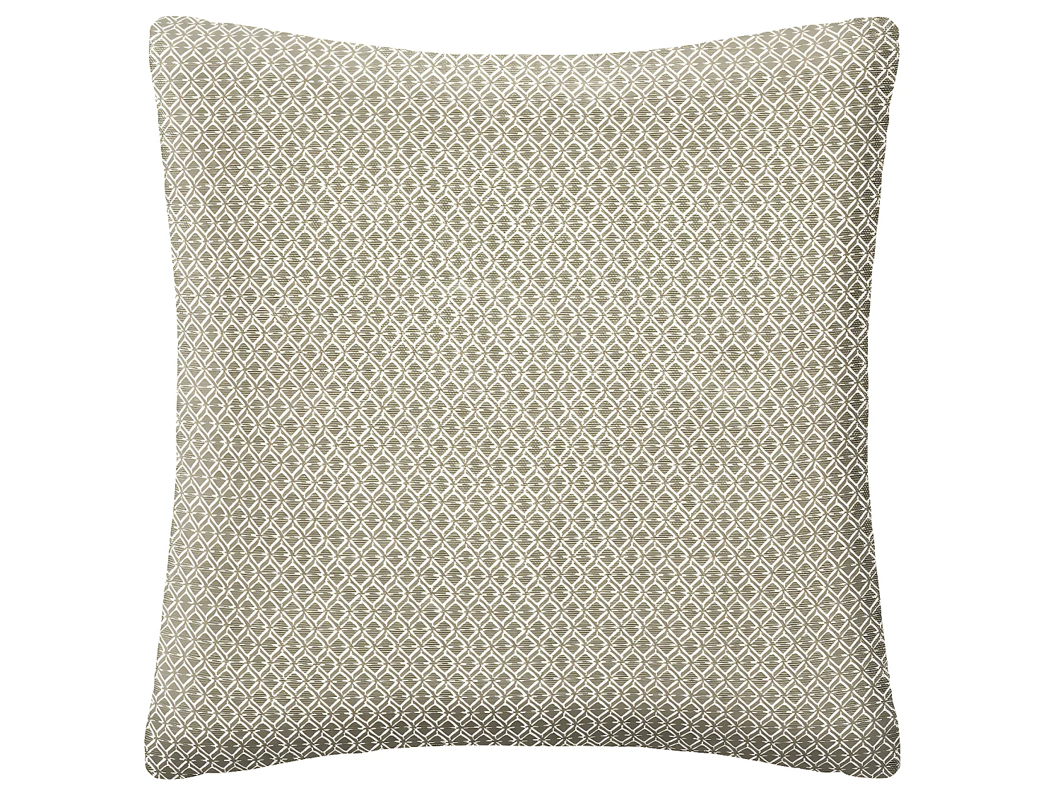 Coussin décoratif déhoussable en Coton Vert Kaki Otto 38 x 38 cm