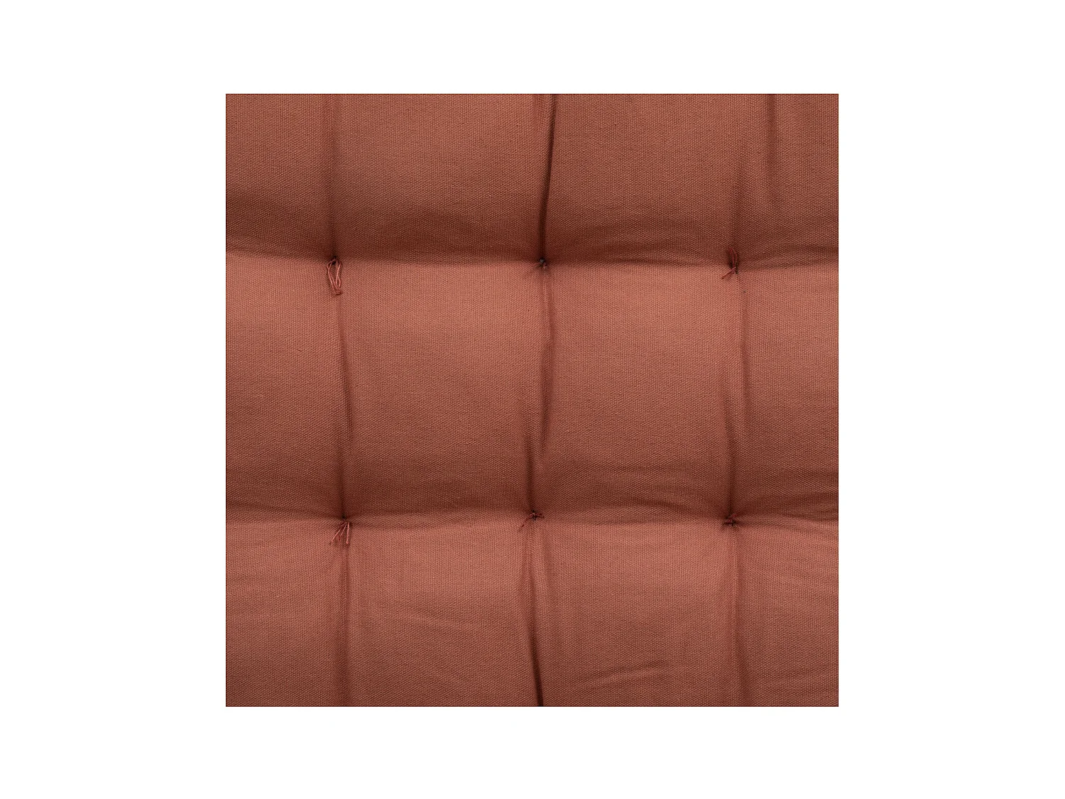 Matelas de Sol Terracotta avec Pompons 60 x 120 cm